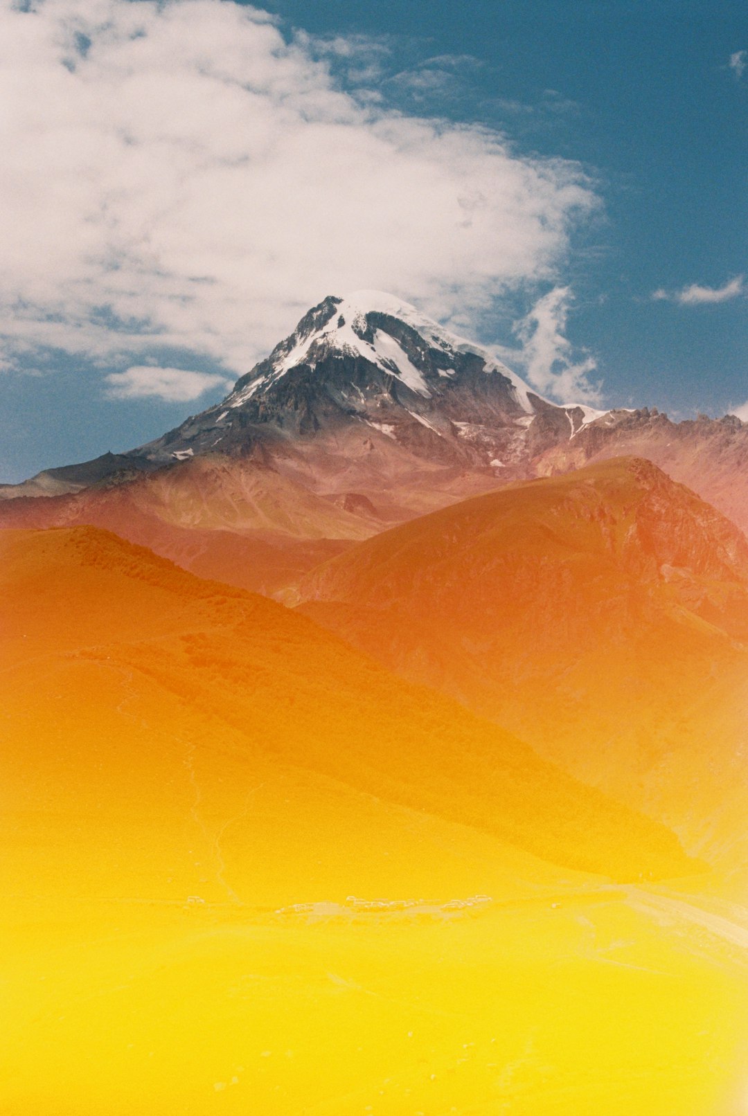 Kazbegi Mountain Film Wallpaper