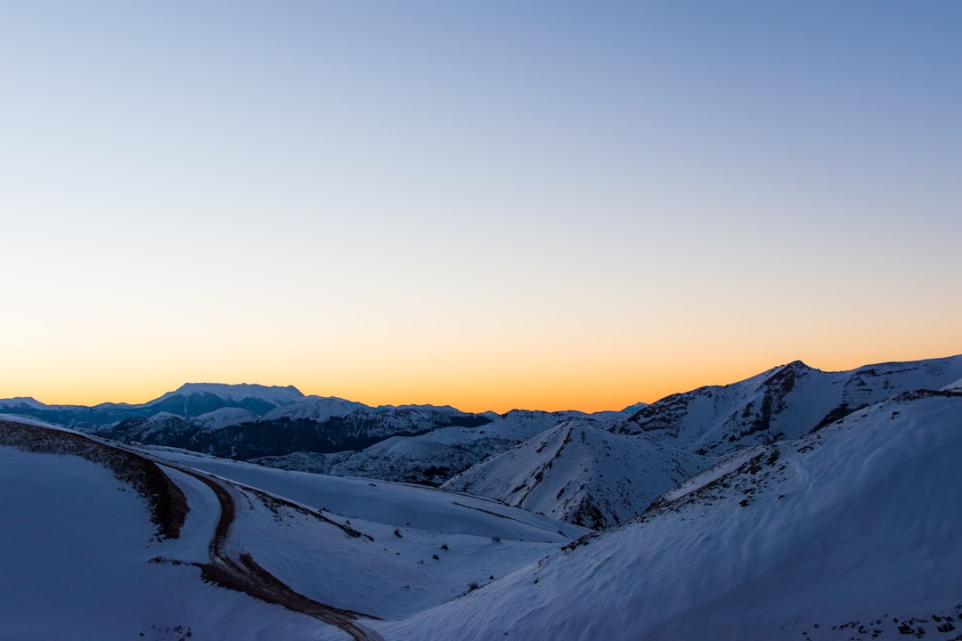 Arctic Night Mountain Wallpaper