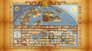 Hyrule Map Game Art Wallpaper